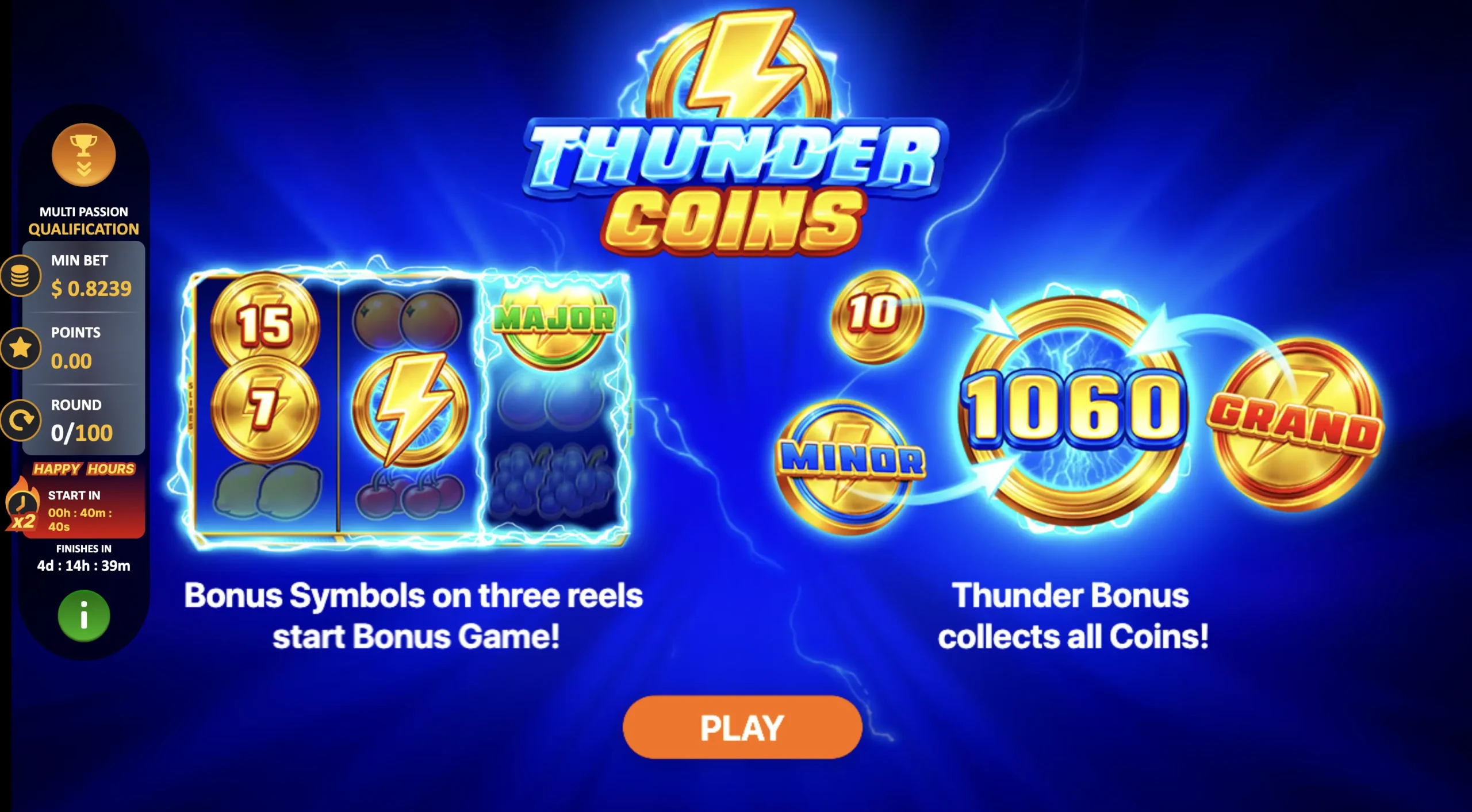 Thunder Coins: Hold and Win